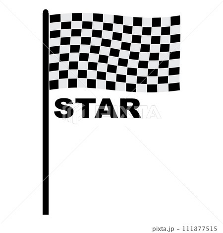 Race flag icon 111877515