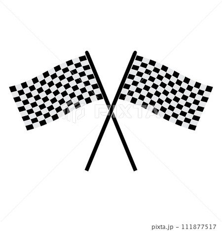 Race flag icon 111877517