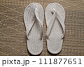 綿素材の草履 綿素材の草履 111877651