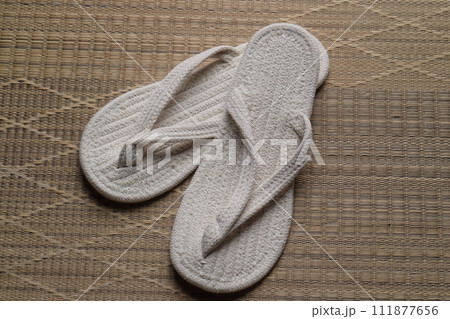 綿素材の草履 綿素材の草履 111877656