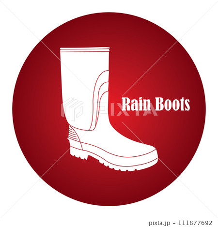 Rain boots icon 111877692