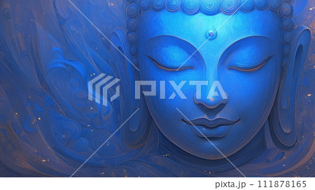 ブッダ像 宗教イメージ,Generative AI AI画像 111878165