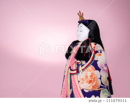ひな人形(木目込み人形) ひな人形(木目込み人形) 111879311