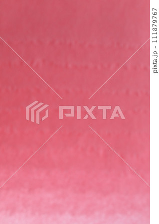 和紙によるグラデーション背景素材（ピンクのボケ） 111879767
