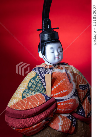 雛人形、お内裏様　（木目込み人形） 111880007