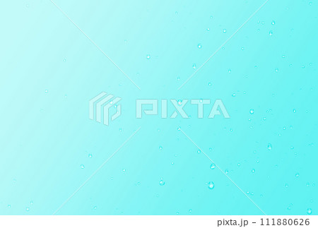背景素材_結露_水色 111880626