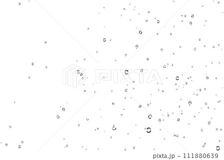 背景素材_結露_白背景 111880639