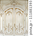 Carved gilded door in Baroque style 111881393