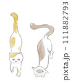 二匹のねこ 111882793