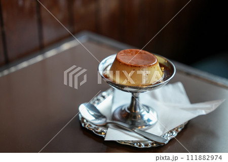 喫茶店のカスタードプリン 喫茶店のカスタードプリン 111882974