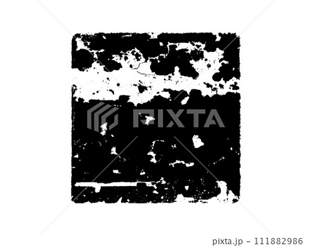 Black and white grunge. Distress overlay texture. Abstract surface dust and rough dirty wall background concept. Distress illustration simply place over object to create grunge effect. Vector EPS10. 111882986