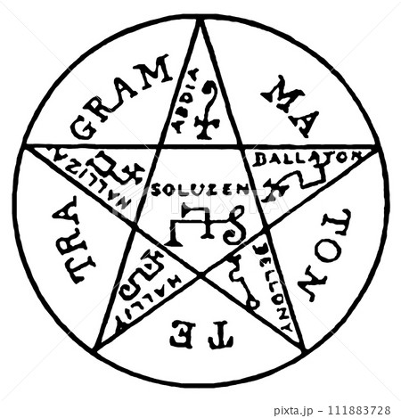 レメゲトン ソロモンのペンタグラム レメゲトン ソロモンのペンタグラム 111883728