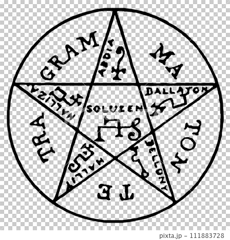 レメゲトン ソロモンのペンタグラム レメゲトン ソロモンのペンタグラム 111883728