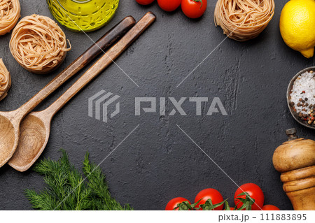 Cooking scene Cooking scene 111883895