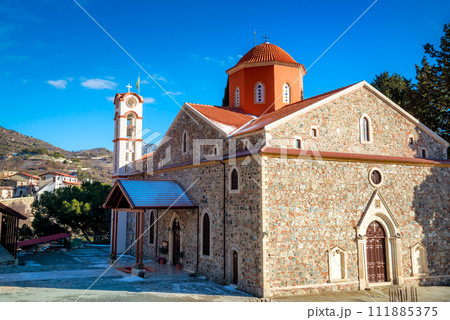 Panagia Eleousa Church at Agros village. Limassol District, Cyprus 111885375