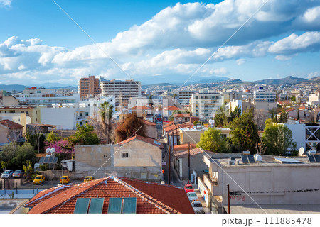 Elevated view of Limassol cityscape. Cyprus Elevated view of Limassol cityscape. Cyprus 111885478
