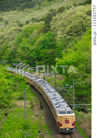 485系　あいづ 111885757