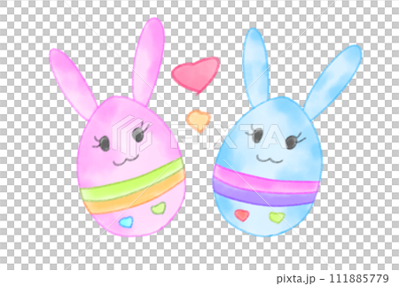 cute easter eggs 111885779