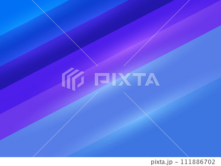 Vector abstract background. Purple and blue lines with light effects 111886702