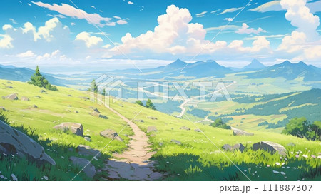 見晴らしのよい平原_2 111887307
