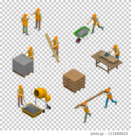 A symphony of construction. A glimpse of the dance of architectural harmony A symphony of construction. A glimpse of the dance of architectural harmony 111888620