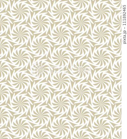 Seamless twisted flowers pattern Seamless twisted flowers pattern 111892465