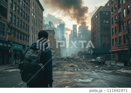 Post-Apocalyptic Urban Explorer Post-Apocalyptic Urban Explorer 111892971