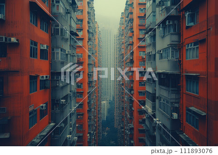 Urban Majesty: Cityscape Skyscrapers 111893076