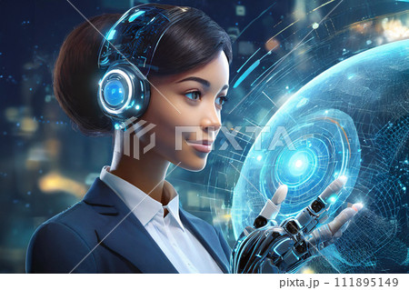 サイボーグの女性 サイボーグの女性 111895149