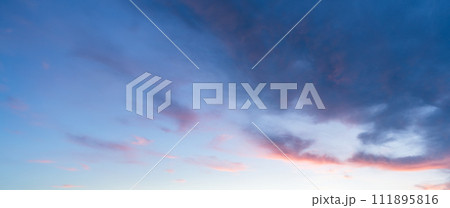 Morning sunrise sky 111895816