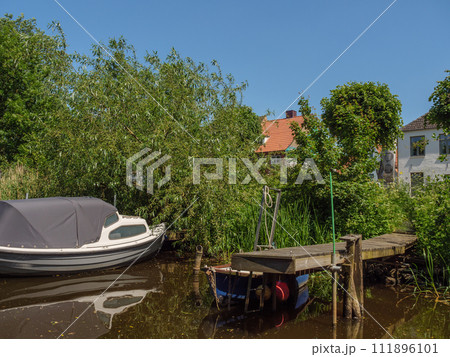 the old city of Friedrichstadt in northern germany the old city of Friedrichstadt in northern germany 111896101