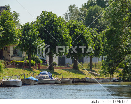 the old city of Friedrichstadt in northern germany the old city of Friedrichstadt in northern germany 111896132