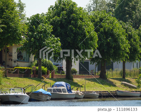 the old city of Friedrichstadt in northern germany the old city of Friedrichstadt in northern germany 111896133