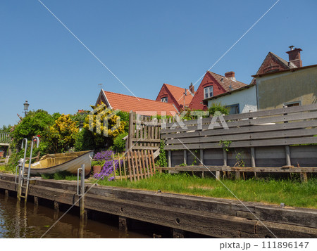 the old city of Friedrichstadt in northern germany the old city of Friedrichstadt in northern germany 111896147