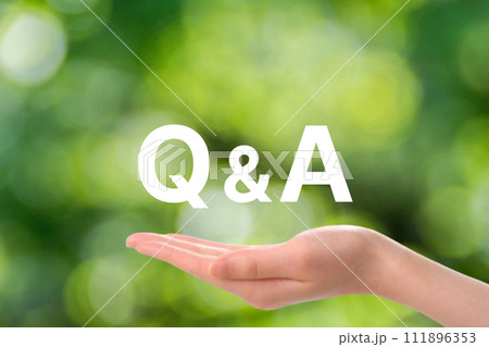 Q&Aのイメージ Q&Aのイメージ 111896353