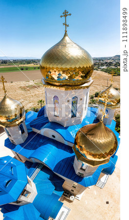 The Russian Church of St. Andrew and All Russian Saints. Episkopeio village, Nicosia District, Cyprus. 111898499