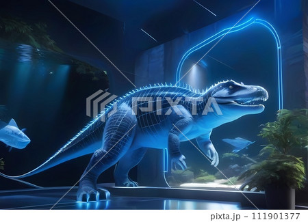 未来型ヴァーチャル室内恐竜 未来型ヴァーチャル室内恐竜 111901377