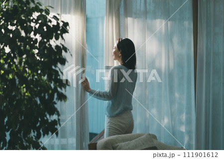 a forty-something woman 111901612