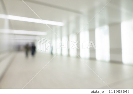 ビジネス街の背景ぼかし 111902645