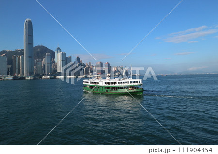 香港島とスターフェリー 香港島とスターフェリー 111904854