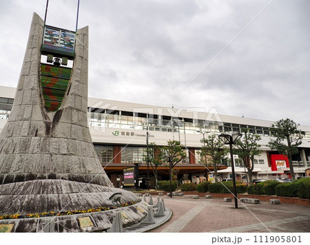 福島駅西口(曇天) 福島駅西口(曇天) 111905801
