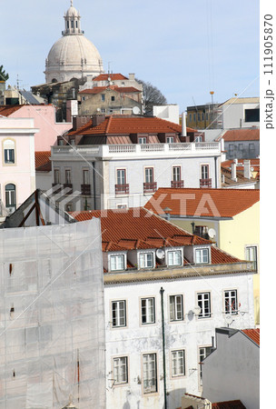 historic old town of Lisbon, Portugal  111905870