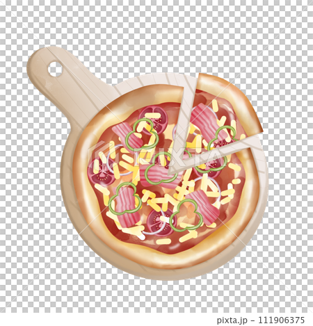 Italian food pizza 111906375