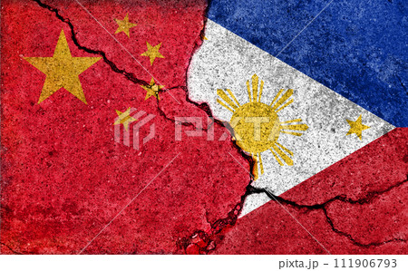 国家間の国際紛争・政治対立/ 中国 vs フィリピン 111906793