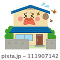 住宅　スズメバチ 111907142