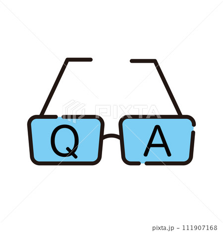 Q&A メガネ Q&A メガネ 111907168