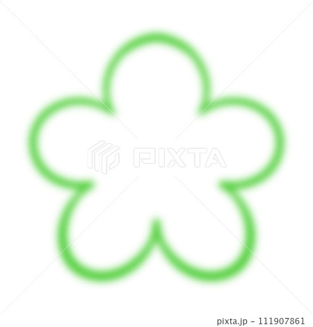 Blurred Green Flower Shape illustration Flower Shape Element Design Aura Flower Blurred Green Flower Shape illustration Flower Shape Element Design Aura Flower 111907861