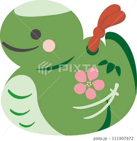 年賀状 年賀2025 土鈴 巳年 巳 蛇 へび年 お正月 かわいい シンプル イラスト素材 年賀状 年賀2025 土鈴 巳年 巳 蛇 へび年 お正月 かわいい シンプル イラスト素材 111907872