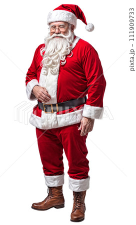 サンタクロース全身イラスト 111909733