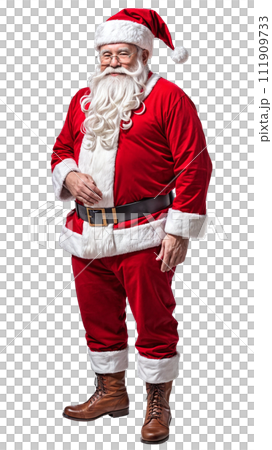 サンタクロース全身イラスト 111909733